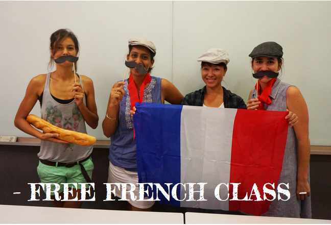 Free French Class - Open days - French Studio - Singapore