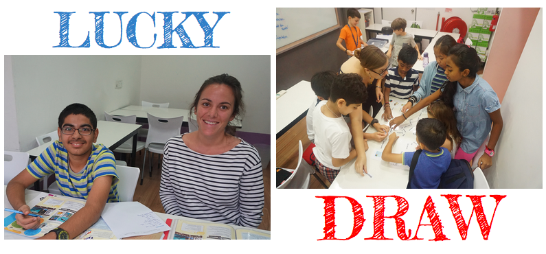 lucky-draw - French class - Open days 2016 - French Studio - Singapore