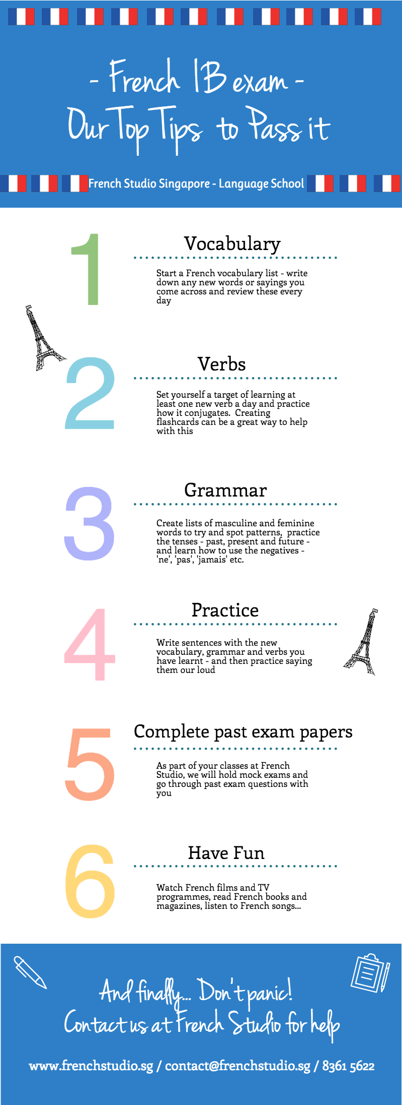 study tips for exams preparation
